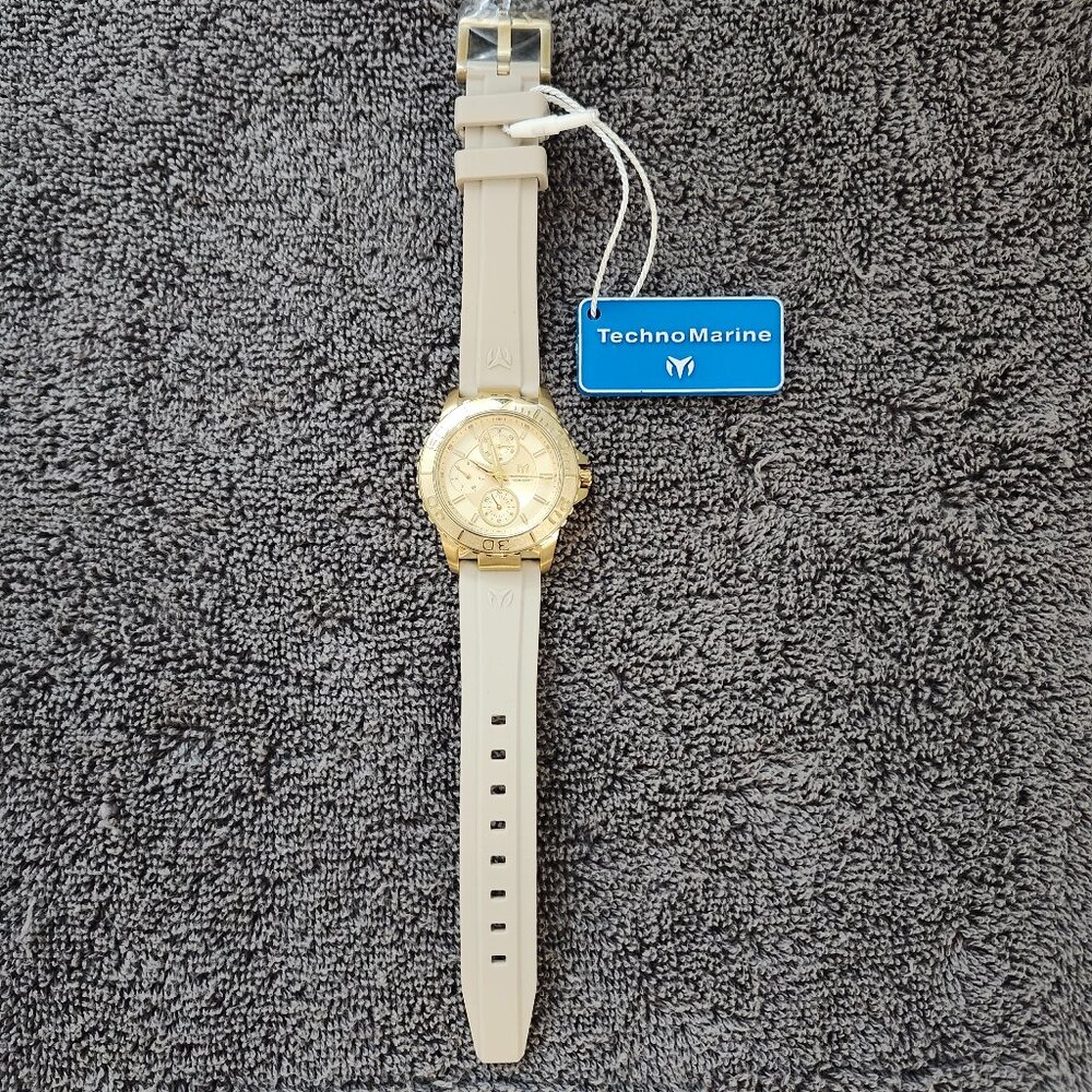 Technomarine Sea Grace Ladies Watch TM-725019 White band NWT Box Warranty